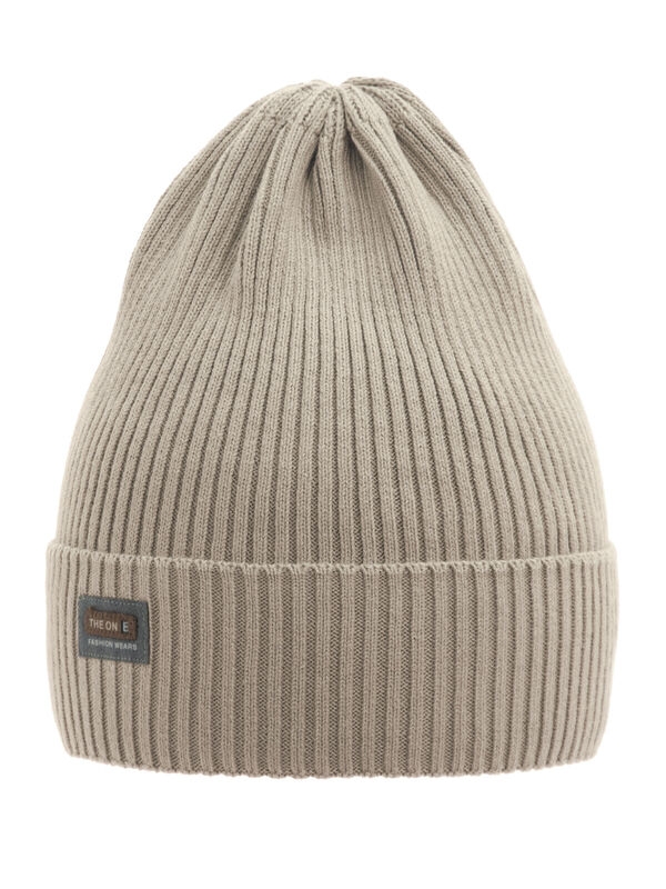 Шапка для мальчика Мичиган, Миалт бежевый, весна-осень - Шапки весна-осень