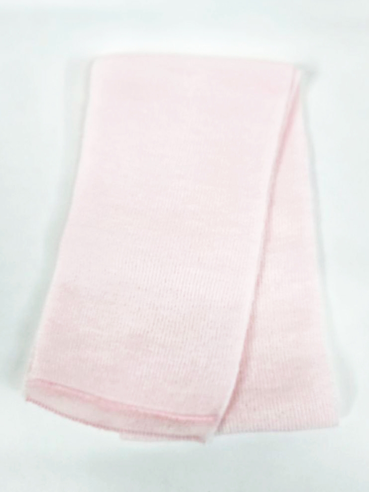 Шарф детский CWZ 03 (2) светло-розовый - Манишки детские