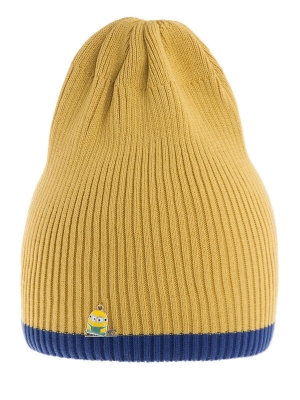 Шапка для мальчика Гудвин, Миалт светло-горчичный, весна-осень
