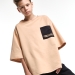 Футболка для мальчиков Mini Maxi, модель 7985, цвет бежевый