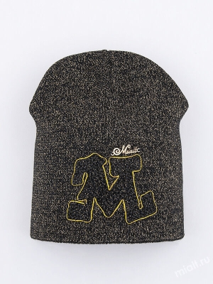 Шапка для девочки Мохито, Миалт черный, весна-осень