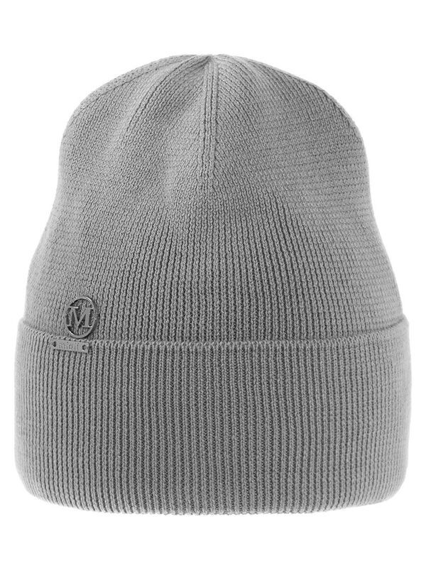 Шапка для мальчика Минерал, Миалт серый, весна-осень - Шапки осень-зима