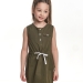 Платье для девочек Mini Maxi, модель 4625, цвет хаки