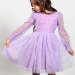 Платье для девочки нарядное БУШОН ST511, цвет сиреневый