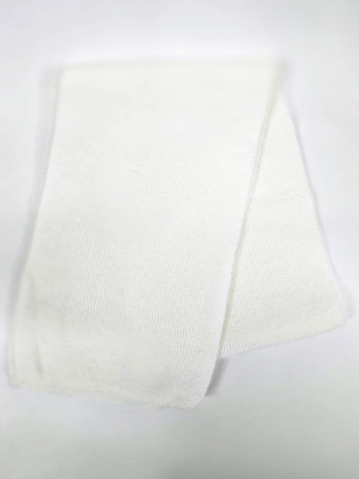 Шарф детский CWZ 03 (1) белый - Манишки детские