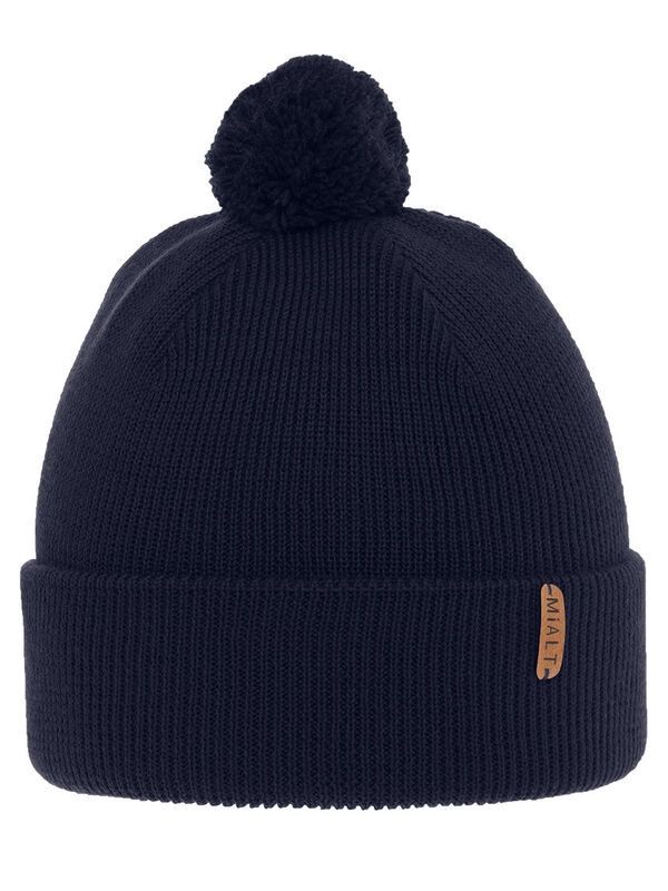 Шапка Мажор, Миалт темно-синий, весна-осень - Шапки весна-осень