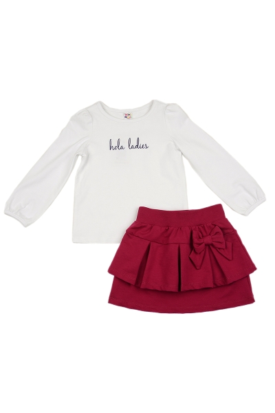 Комплект одежды для девочек Mini Maxi, модель 0899/0900, цвет лиловый - Комплекты летние