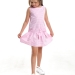 Платье для девочек Mini Maxi, модель 4703, цвет розовый/клетка
