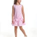 Платье для девочек Mini Maxi, модель 4703, цвет розовый/клетка