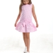 Платье для девочек Mini Maxi, модель 4703, цвет розовый/клетка