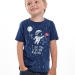 Футболка для мальчиков Mini Maxi, модель 0787, цвет синий