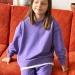 Спортивный костюм для девочки БУШОН SP10, цвет сиреневый