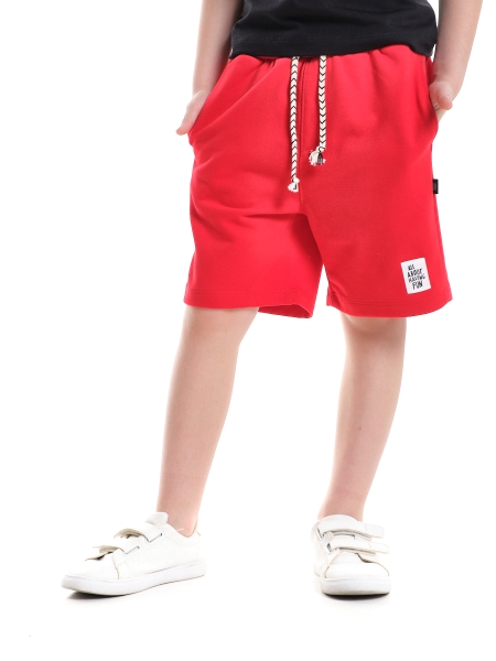Шорты для мальчиков Mini Maxi, модель 7639, цвет красный - Шорты для мальчиков