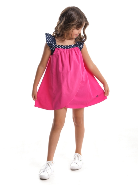 Платье для девочек Mini Maxi, модель 4529, цвет малиновый - Платья для девочек с коротким рукавом