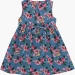 Платье для девочек Mini Maxi, модель 7567, цвет синий/мультиколор