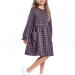 Платье для девочек Mini Maxi, модель 7381, цвет синий/красный