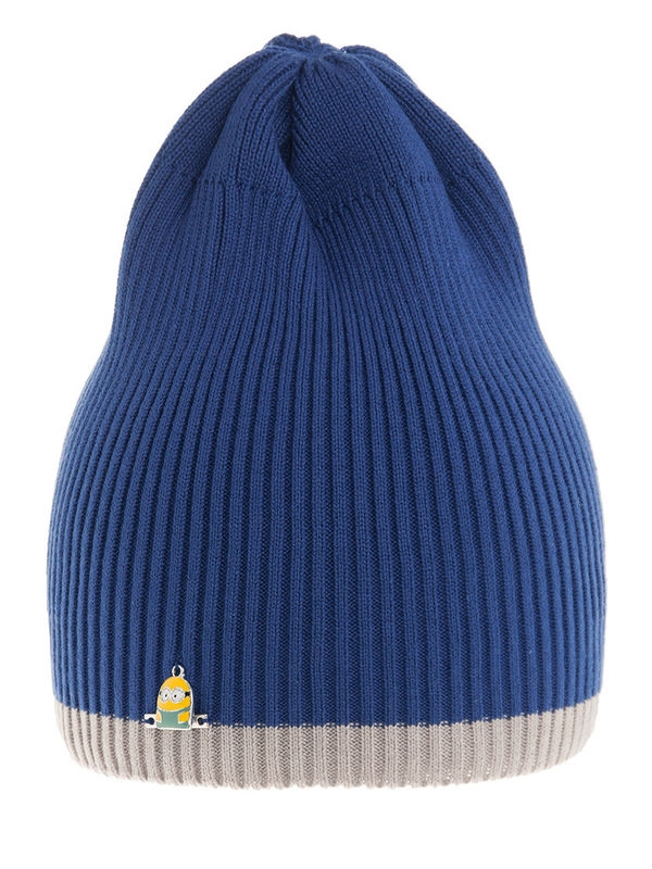 Шапка для мальчика Гудвин, Миалт синий, весна-осень - Шапки весна-осень