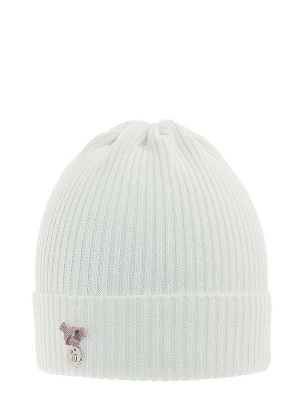 Шапка для девочки Обещание, Миалт белый, весна-осень - Для девочек весна-осень