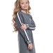 Платье для девочек Mini Maxi, модель 7420, цвет графит/меланж