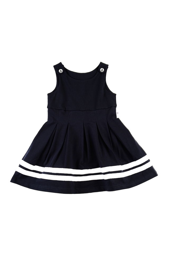 Сарафан для девочек Mini Maxi, модель 0324, цвет синий - Сарафаны для девочек