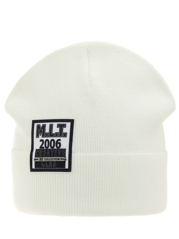 Шапка для девочки Граница, Миалт белый, весна-осень - Шапочки молодежные