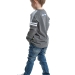Лонгслив для мальчиков Mini Maxi, модель 4125, цвет графит