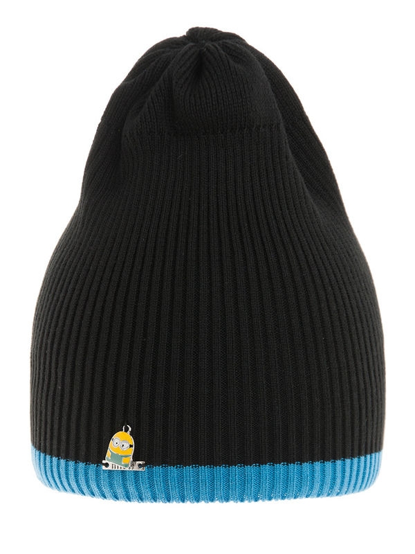Шапка для мальчика Гудвин, Миалт черный, весна-осень - Шапки весна-осень
