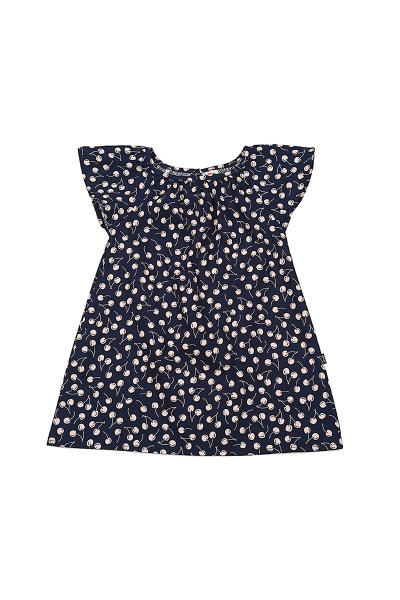 Платье для девочек Mini Maxi, модель 3254, цвет темно-синий - Платья для девочек с коротким рукавом