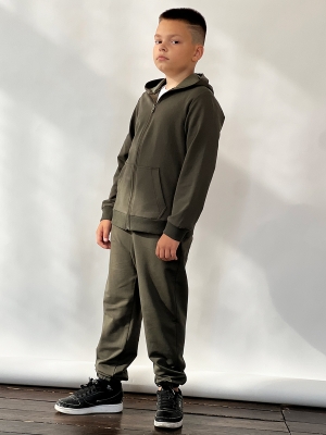 Спортивный костюм для мальчика БУШОН SP20, цвет хаки