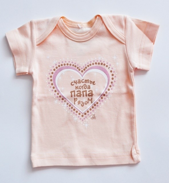 Футболка - ДМ "пастель", Лео - Футболки для девочек