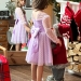 Платье для девочки нарядное БУШОН ST58, отделка фатин, цвет сиреневый