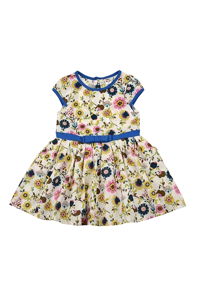 Платье для девочек Mini Maxi, модель 3303, цвет желтый - Платья для девочек с коротким рукавом