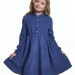Платье для девочек Mini Maxi, модель 7788, цвет серый/синий