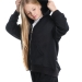 Толстовка для девочек Mini Maxi, модель 8605, цвет черный
