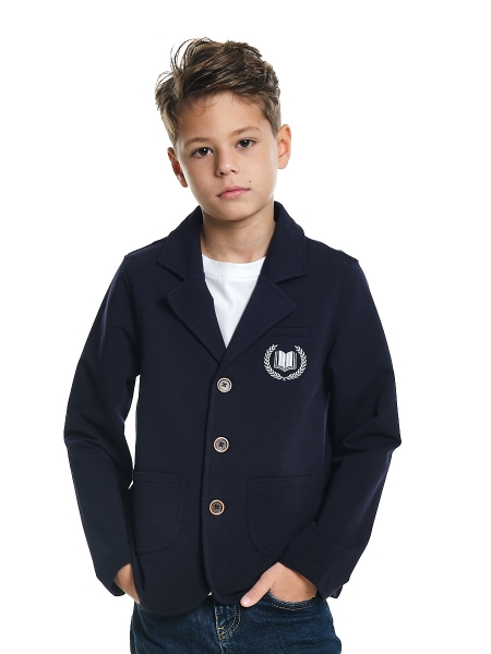 Пиджак для мальчиков Mini Maxi, модель 7657, цвет темно-синий - Пиджаки