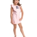 Платье для девочек Mini Maxi, модель 1498, цвет кремовый/розовый