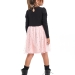 Платье для девочек Mini Maxi, модель 4418, цвет черный/розовый