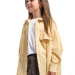Рубашка для девочек Mini Maxi, модель 7983, цвет желтый/клетка