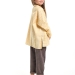 Рубашка для девочек Mini Maxi, модель 7983, цвет желтый/клетка
