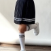 Юбка для девочек школьная БУШОН, модель SK9018, цвет темно-синий