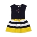 Платье для девочек Mini Maxi, модель 3152, цвет синий/желтый