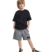 Шорты для мальчиков Mini Maxi, модель 7642, цвет графит/меланж