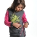 Толстовка для девочек Mini Maxi, модель 3745, цвет графит