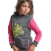 Толстовка для девочек Mini Maxi, модель 3745, цвет графит