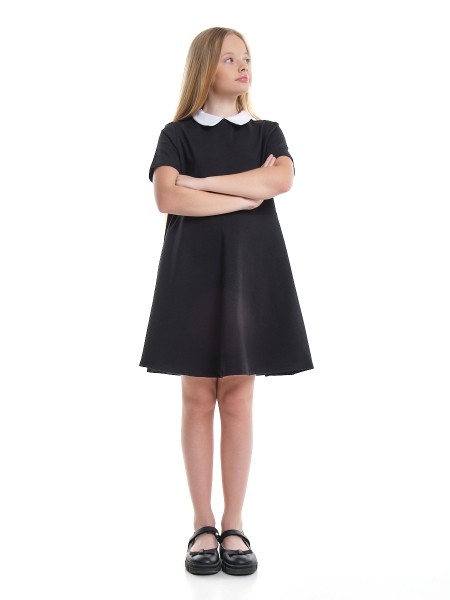 Платье для девочек Mini Maxi, модель 7662, цвет черный - Платья / сарафаны для школы