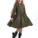 Платье для девочек Mini Maxi, модель 7581, цвет хаки