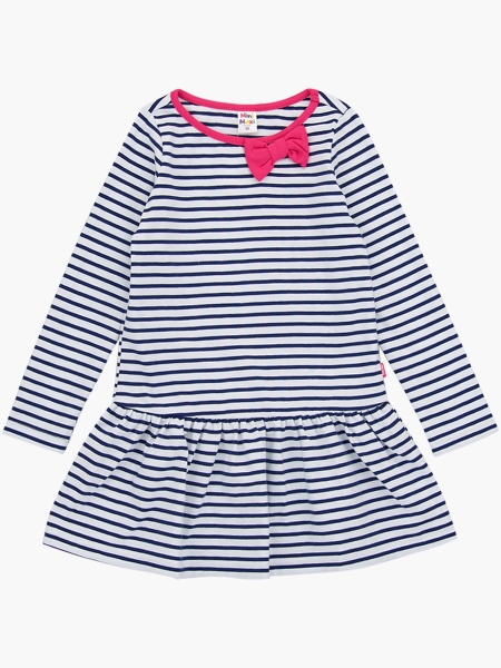 Платье для девочек Mini Maxi, модель 0914, цвет мультиколор - Платья для девочек с длинным рукавом