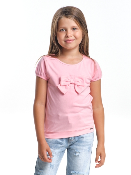 Футболка для девочек Mini Maxi, модель 4148, цвет розовый - Футболки для девочек