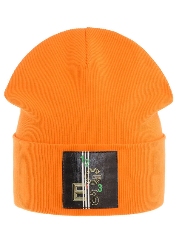 Шапка для мальчика Астерикс, Миалт оранжевый, весна-осень-лето - Шапки весна-осень