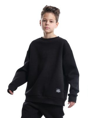 Свитшот для мальчиков Mini Maxi, модель 7320, цвет черный